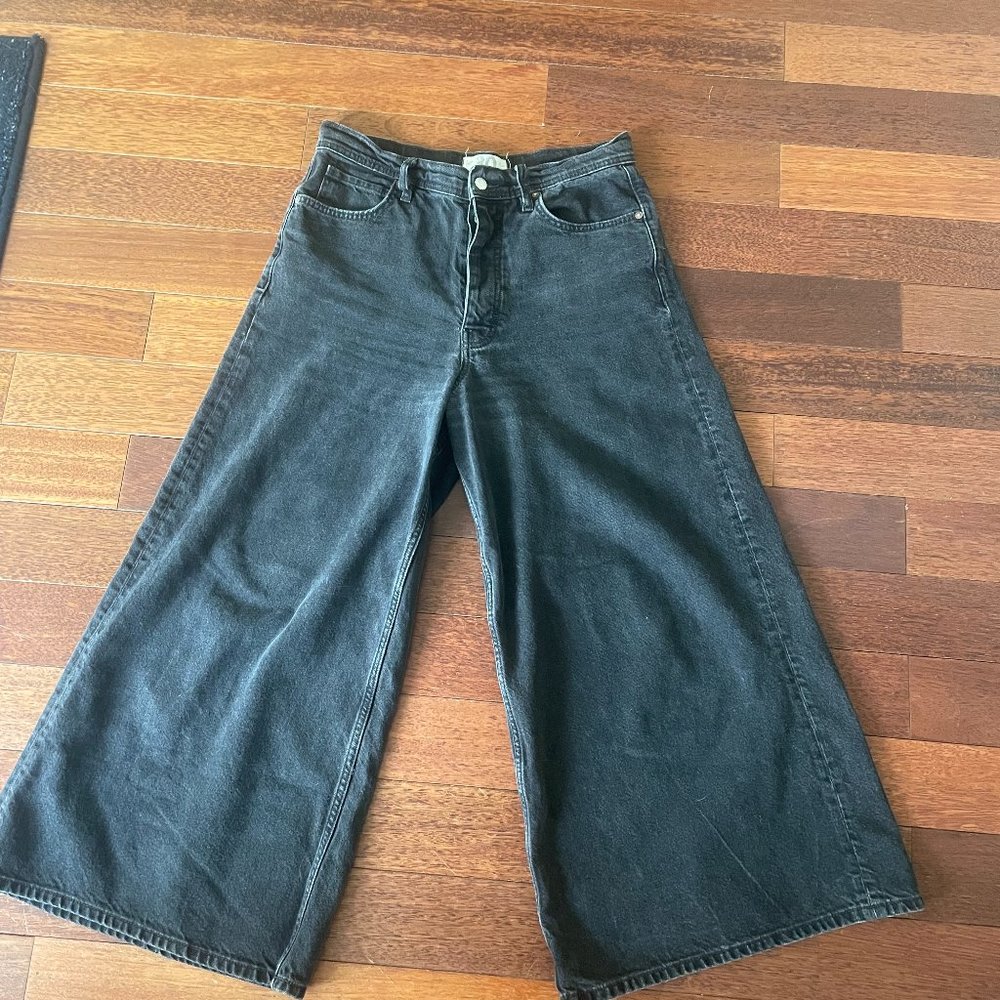 Free People Black Denim